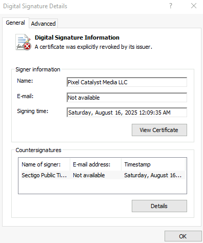 Digital signature