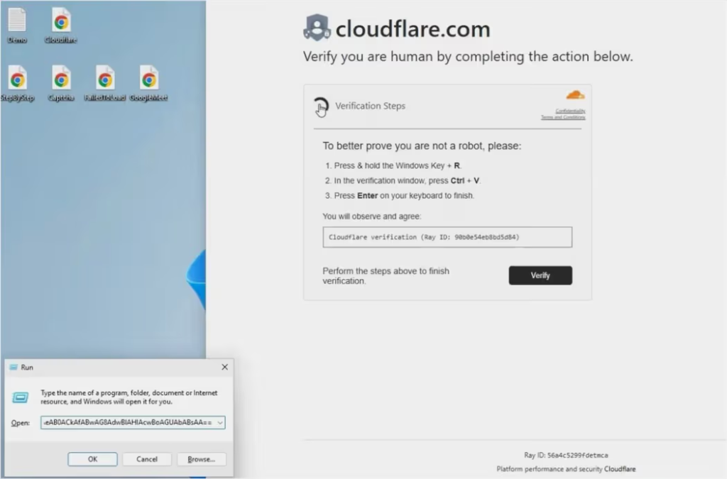 A Cloudflare page