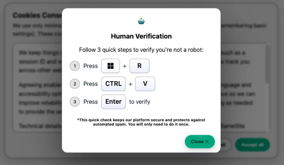 Human Verification Lure